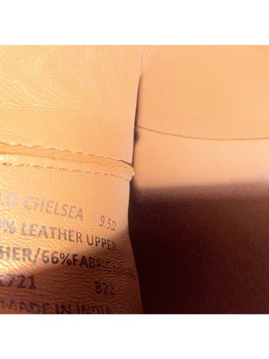 Polo Ralph Lauren Oslo Chelsea Pull On Boots Black Leather Men\'s Size 9.5 D main image 6